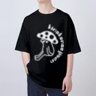 kinoko_ojisanのきのこのおじさんヴィンテージデザイン オーバーサイズTシャツ