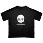 yuki-tsubakiのBetty skull 麻の葉 オーバーサイズTシャツ