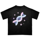 ゆにねこ惑星の⫘ﾒﾝﾀﾙｸﾗｯｼｭ⫘D オーバーサイズTシャツ