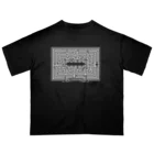 stereovisionのHotel Maze Map  Oversized T-Shirt