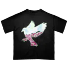 ロジローの春映鳥(はるうつしどり) オーバーサイズTシャツ