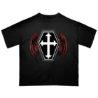 FAN-TANのWing Coffin オーバーサイズTシャツ