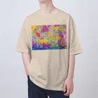 ✨🌈✨ユラクラカン🇯🇵 ✨🌈✨の🌹✨開花🌹✨ オーバーサイズTシャツ