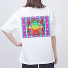 ✨🌈✨ユラクラカン🇯🇵 ✨🌈✨の🌈🌟two of caps 祝杯カップ💕🥂💕🌟🌈 オーバーサイズTシャツ