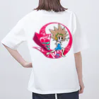 空想世界　HowlingAL のせなかのとげ子 Oversized T-Shirt