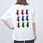 Vermeer-ふぇるめーるのふぇるくん　からふる！ Oversized T-Shirt