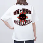 Ａ’ｚｗｏｒｋＳの薔薇と髑髏(両面プリント) オーバーサイズTシャツ