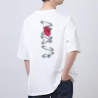 CARPE DIEMの安全ピンハート Oversized T-Shirt