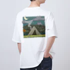 CAMP-NUTS (キャンプナッツ)のティピーテント オーバーサイズTシャツ