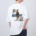 Hotaru to JijiのHotaru to Jiji のミーアキャットグッズ Oversized T-Shirt