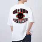 Ａ’ｚｗｏｒｋＳの薔薇と髑髏(両面プリント) オーバーサイズTシャツ