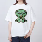 segasworksのトリケラちゃん（お座り正面） Oversized T-Shirt