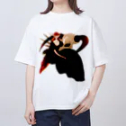 chirukapolkaの夜の宴 Oversized T-Shirt