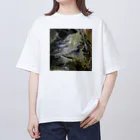 luontoiroの和モダン Oversized T-Shirt