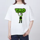 b.n.d [街中でもラグビーを！]バインドのTMO復刻（グリーン） オーバーサイズTシャツ