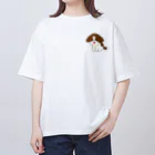 江姫みかん館【パンダ】のこいぬのドンちゃん オーバーサイズTシャツ