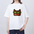 hachimaru-shopのCatsオーバーTシャツ オーバーサイズTシャツ