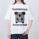 Ａ’ｚｗｏｒｋＳのハココアラ（灰） Oversized T-Shirt