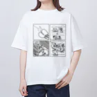 3xz の釣り オーバーサイズTシャツ