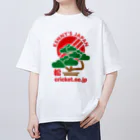 クリケットおじさんの店[Kenny's Shop]のKenny's Japan Cricket 盆栽_01 Oversized T-Shirt