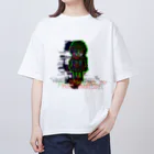 フレ末屋のカマキリ女 ドット絵(バグ) Oversized T-Shirt