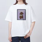 月根モコのPrincess？ (花なし) オーバーサイズTシャツ