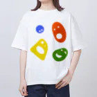 日々好日屋2号店の色彩の会話 Oversized T-Shirt