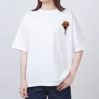 annzu_lifeのジップからわんこ オーバーサイズTシャツ