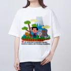 ドレメヒロコのフィーストだらけ オーバーサイズTシャツ