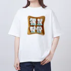 ℂ𝕙𝕚𝕟𝕒𝕥𝕤𝕦 ℍ𝕚𝕘𝕒𝕤𝕙𝕚 東ちなつのwanko cream Oversized T-Shirt