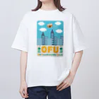 キッズモード某の白昼のOFU(お麩) オーバーサイズTシャツ