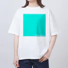 Clum bunchの空の青さ オーバーサイズTシャツ