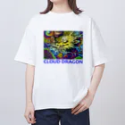 アインシュタインキャットの雲龍 Oversized T-Shirt