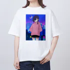 霧島 望乃の夜の街へ 望乃 Oversized T-Shirt