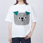 てら ねこグッズのタレミミチャン。 オーバーサイズTシャツ