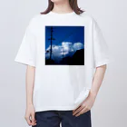 ちるまの店のモクモ雲 オーバーサイズTシャツ