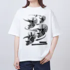 segasworksのTriceratops prorsus growth series オーバーサイズTシャツ