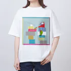 小桜森のラブバ（バランス） オーバーサイズTシャツ