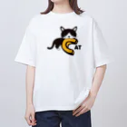 キッズモード某のねこC オーバーサイズTシャツ