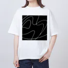 ﾄﾙｺﾞﾚのイヤホン　ドローイング Oversized T-Shirt