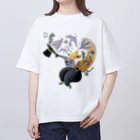 chirukapolkaの1！2！3！ホイ！ Oversized T-Shirt