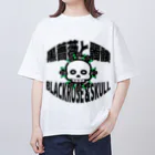 Ａ’ｚｗｏｒｋＳの薔薇と髑髏(両面プリント) オーバーサイズTシャツ