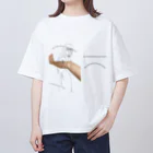 KOHEI SAITOのNO HOPE WITH THU QUT DOPE オーバーサイズTシャツ