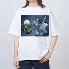 くまきちショップやさんのMIRROR オーバーサイズTシャツ