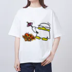 cyakoのプニ蔵〜焼き芋 オーバーサイズTシャツ