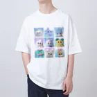 くまきちショップやさんのクマキチトロピカル オーバーサイズTシャツ