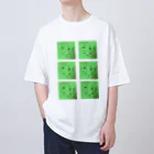 BADビッグバードSTOREのカテキンとカフェインを摂るためお茶を取るとり6枚組 Oversized T-Shirt