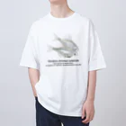 チワワの工房のスイゲンゼニタナゴ(前面) Oversized T-Shirt