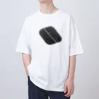 shimmy_sのflat stone with white lines　 Oversized T-Shirt