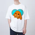 LalaHangeulのLop eared rabbit(ロップイヤーラビット) 英語バージョン Oversized T-Shirt